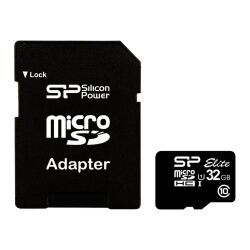 Silicon Power Elite 32 Go MicroSDHC UHS-I Classe 10