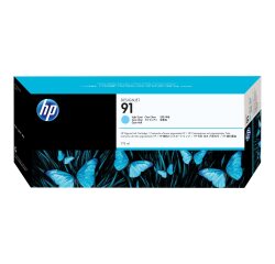 HP 91 - light cyan - original - DesignJet - ink cartridge