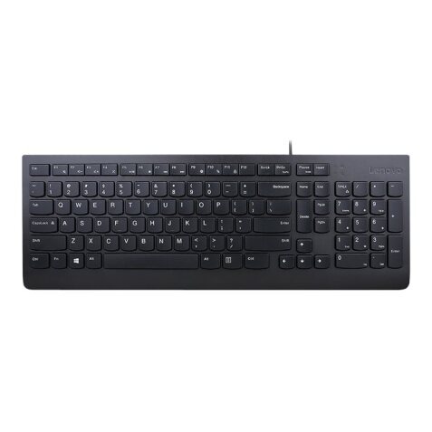 Lenovo Essential clavier Universel USB AŽERTY Français Noir