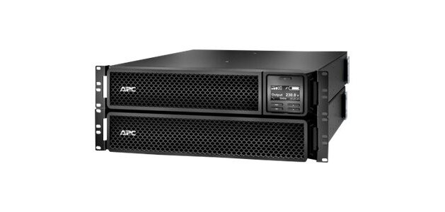 APC Smart-UPS On-Line SRT2200RMXLI - 2 200 VA, 8x C13 et 2x C19, montage en rack