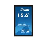 iiyama ProLite TF1634MC-B8X écran plat de PC 39,6 cm (15.6") 1920 x 1080 pixels Full HD LED Écran tactile Multi-utilisateur Noir