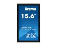 iiyama ProLite TF1634MC-B8X écran plat de PC 39,6 cm (15.6") 1920 x 1080 pixels Full HD LED Écran tactile Multi-utilisateur Noir