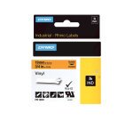 DYMO RHINO Etiquette en vinyle, 19 mm x 5,5 m, noir/