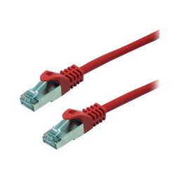 MCL 0.3m Cat6 F/UTP câble de réseau Rouge 0,3 m F/UTP (FTP)