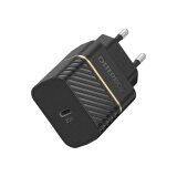 OtterBox EU Wall Charger 20W - 1X USB-C 20W USB-PD, noir - produits livrés sans emballage