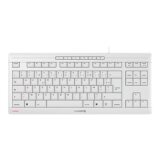 CHERRY STREAM KEYBOARD TKL clavier Universel USB AZERTY Français Blanc