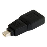 StarTech.com Adaptateur Compact Mini DisplayPort vers DisplayPort - Vidéo 4K x 2K - Convertisseur UHD Mini DP vers DP - Adaptateur mDP vers DP 1.2 - Ordinateur mDP vers Moniteur/Affichage DP - M/F