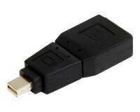 StarTech.com Adaptateur Compact Mini DisplayPort vers DisplayPort - Vidéo 4K x 2K - Convertisseur UHD Mini DP vers DP - Adaptateur mDP vers DP 1.2 - Ordinateur mDP vers Moniteur/Affichage DP - M/F