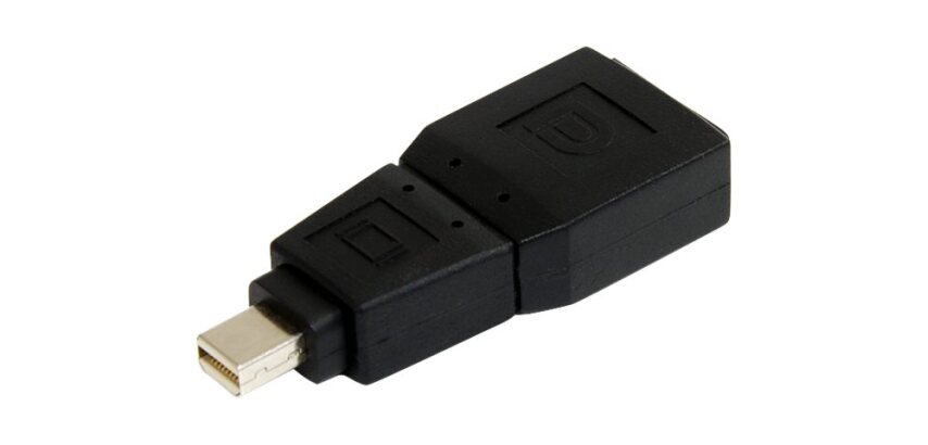 StarTech.com Adaptateur Compact Mini DisplayPort vers DisplayPort - Vidéo 4K x 2K - Convertisseur UHD Mini DP vers DP - Adaptateur mDP vers DP 1.2 - Ordinateur mDP vers Moniteur/Affichage DP - M/F