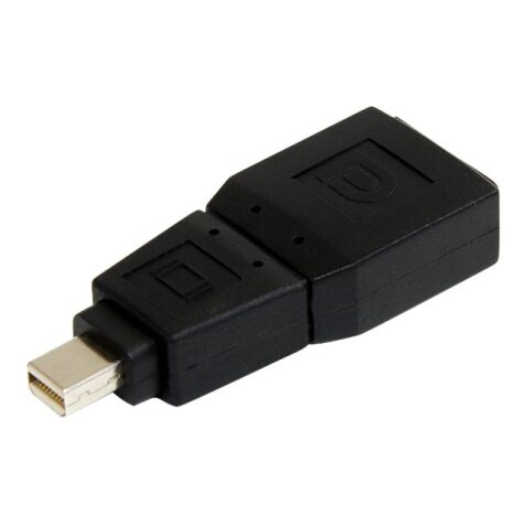 StarTech.com Adaptateur Compact Mini DisplayPort vers DisplayPort - Vidéo 4K x 2K - Convertisseur UHD Mini DP vers DP - Adaptateur mDP vers DP 1.2 - Ordinateur mDP vers Moniteur/Affichage DP - M/F