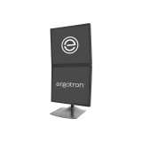 Ergotron DS Series DS100 Dual Monitor Desk Stand, Vertical 61 cm (24") Bureau Noir