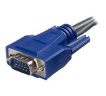 StarTech.com Câble KVM ultrafin 2 en 1 USB VGA -1,8 m