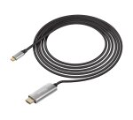 Trust Calyx adaptateur graphique USB Noir, Métallique