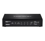 Trendnet TPE-TG611 commutateur réseau Gigabit Ethernet (10/100/1000) Connexion Ethernet, supportant l'alimentation via ce port (PoE) Noir