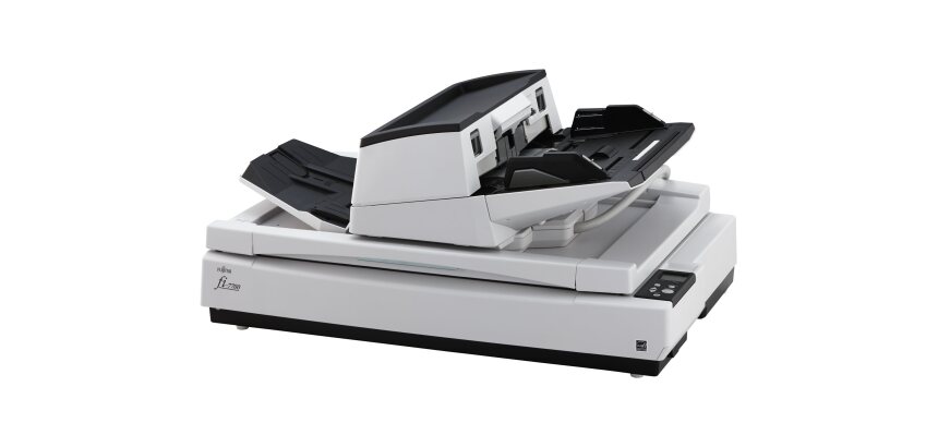 Ricoh fi-7700 Scanner à plat et chargeur automatique 600 x 600 DPI A3 Noir, Blanc