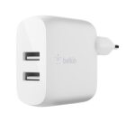 Belkin WCE001VF1MWH chargeur d'appareils mobiles Universel Blanc Secteur Intérieure