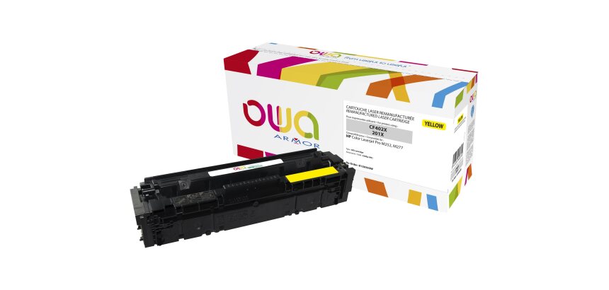 Toner remanufacturé OWA - haute capacité - pour HP CF401X