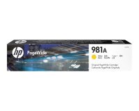 HP 981A - yellow - original - PageWide - ink cartridge