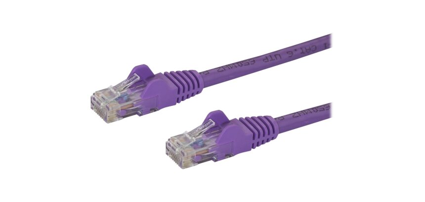 StarTech.com Câble réseau Cat6 UTP sans crochet de 5 m - Violet