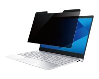 StarTech.com Écran de Confidentialité pour Ordinateur Portable 15,6" - Filtre de Sécurité Magnétique Amovible pour Écran - Protection d'Écran Réduisant la Lumière Bleue - 16:9 - Mat/Brillant - +/-30°