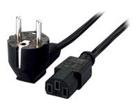 Uniformatic 46007 câble électrique Noir 15 m Coupleur C13