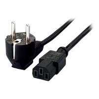 Uniformatic 46008 câble électrique Noir 20 m Coupleur C13