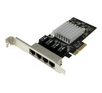 StarTech.com Carte réseau PCI Express à 4 ports Gigabit Ethernet avec chipset Intel I350