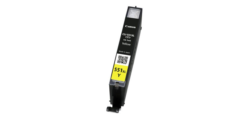 Canon Cartouche d'encre jaune à haut rendement CLI-551XL