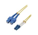 MCL 3m SC/LC OS2 câble InfiniBand et à fibres optiques LC/SC Jaune