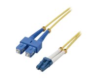 MCL 3m SC/LC OS2 câble InfiniBand et à fibres optiques LC/SC Jaune