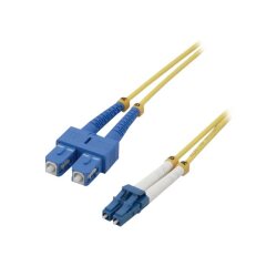 MCL 3m SC/LC OS2 câble InfiniBand et à fibres optiques LC/SC Jaune