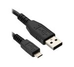 DLH Cable USB-A vers micro USB noir 1m