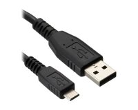 DLH Cable USB-A vers micro USB noir 1m
