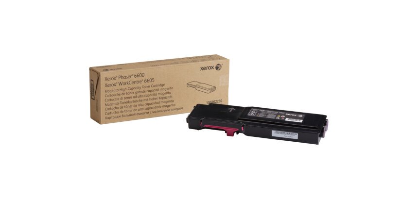 Xerox Phaser 6600 - haute capacité - magenta - original - cartouche de toner