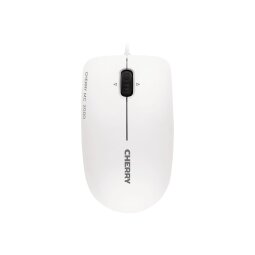 CHERRY MC 2000 Souris filaire, molette multi directionnelle, blanc grisé, USB