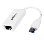 StarTech.com Adaptateur Réseau USB 3.0 vers Gigabit Ethernet, 10/100/1000 Mbps, USB vers RJ45, Adaptateur USB 3.0 vers LAN, Adaptateur Ethernet USB 3.0 (GbE), Conformité TAA