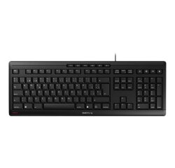 CHERRY STREAM clavier Universel USB QWERTY Espagnole Noir
