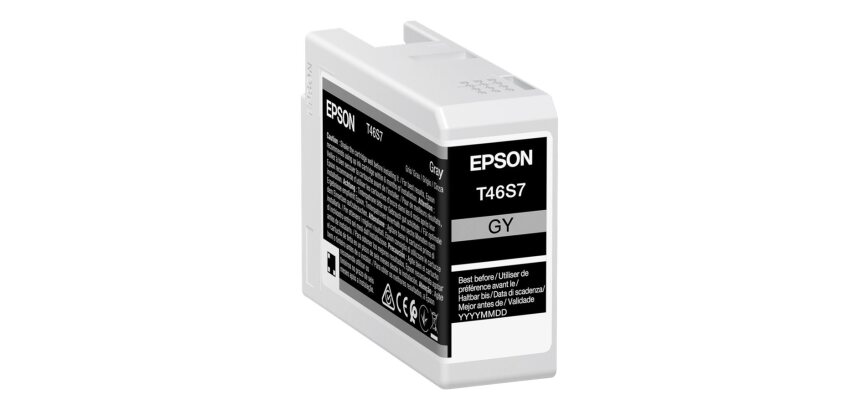 Epson T46S7 - gris - original - cartouche d'encre