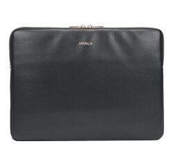 Mobilis PURE SLEEVE 35,6 cm (14") Housse Noir, Argent