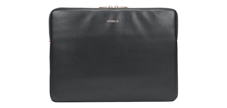 Mobilis PURE SLEEVE 35,6 cm (14") Housse Noir, Argent