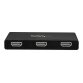 StarTech.com Adaptateur Multi-Moniteur 3 ports - Répartiteur Vidéo USB-C vers 3x HDMI - Hub USB Type-C vers HDMI MST - Double 4K 30Hz ou Triple 1080p - Compatible Thunderbolt 3 - Windows Seulement