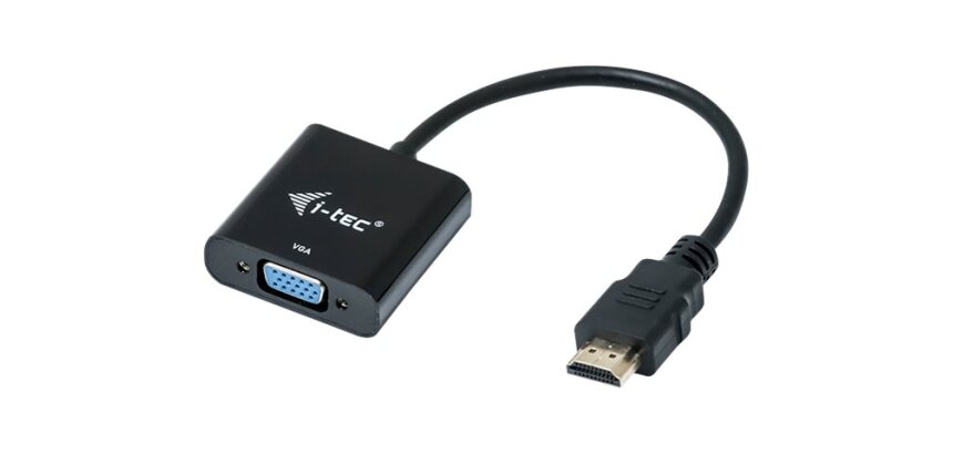i-tec HDMI pour adaptateur de câble VGA