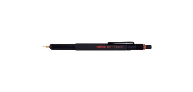 Portemine et stylet 800+, 0,5 mm noir