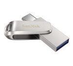 SanDisk Ultra Dual Drive Luxe lecteur USB flash 256 Go USB Type-A / USB Type-C 3.2 Gen 1 (3.1 Gen 1) Acier inoxydable