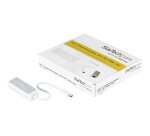 StarTech.com Adaptateur réseau USB-C vers RJ45 Gigabit Ethernet - M/F - Argent