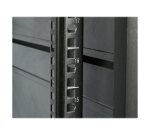 StarTech.com Armoire Rack Serveur 22U à 4 Montants, Armoire Verrouillable 19" pour Ordinateur/AV/Équipement IT, Rack Réseau pour Bureau/Domicile avec Roulettes et Rails de Montage Ajustables