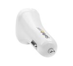 StarTech.com Chargeur de voiture USB à 2 ports - Haute puissance (24 W/4,8 A) - Blanc