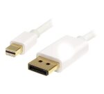 StarTech.com Câble Mini DisplayPort vers DisplayPort 1.2 de 2 m - Câble Adaptateur Mini DP vers DisplayPort 4K x 2K UHD - Câble Mini DP vers DP pour Moniteur - Câble de Conversion mDP vers DP