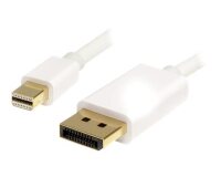 StarTech.com Câble Mini DisplayPort vers DisplayPort 1.2 de 2 m - Câble Adaptateur Mini DP vers DisplayPort 4K x 2K UHD - Câble Mini DP vers DP pour Moniteur - Câble de Conversion mDP vers DP