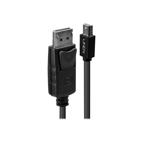 Lindy 41645 câble DisplayPort 1 m Mini DisplayPort Noir